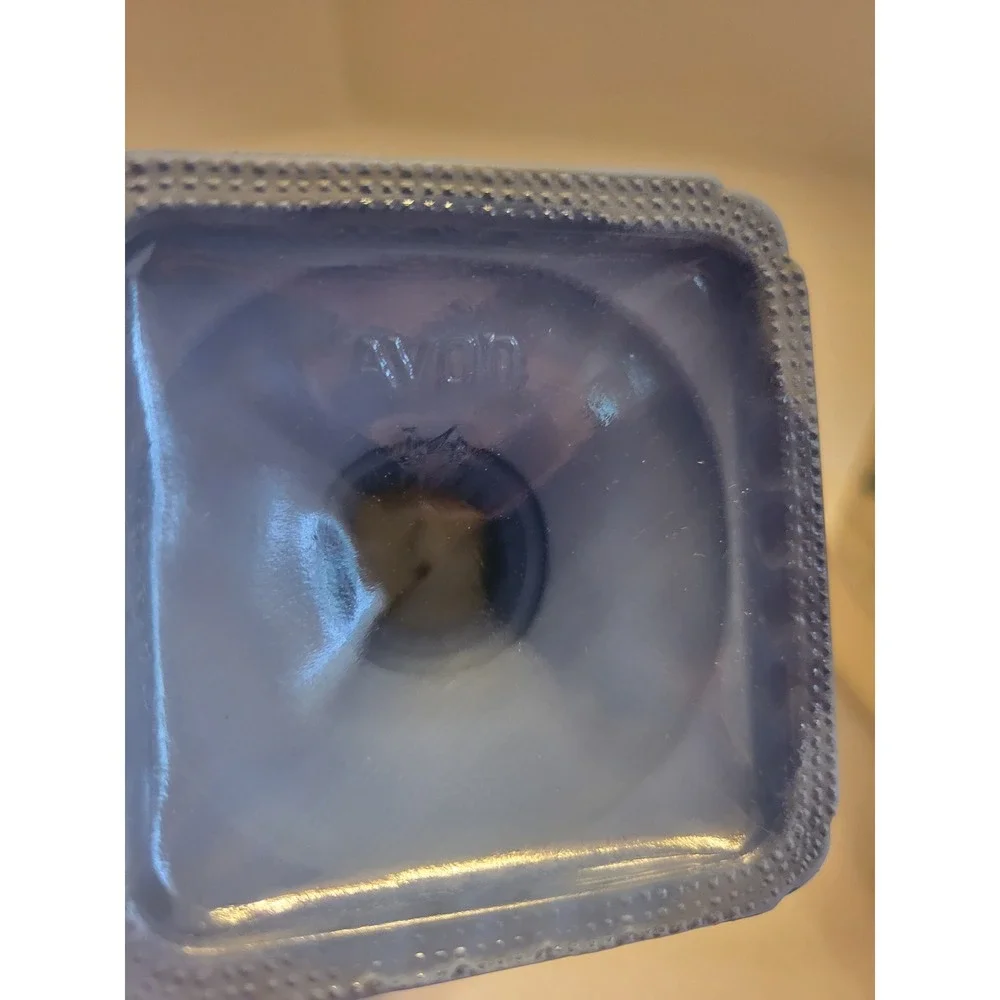 1970s VTG Avon‎ Avonshire Grecian Blue Candle Holder Wedgwood Style Blue w/ Box
